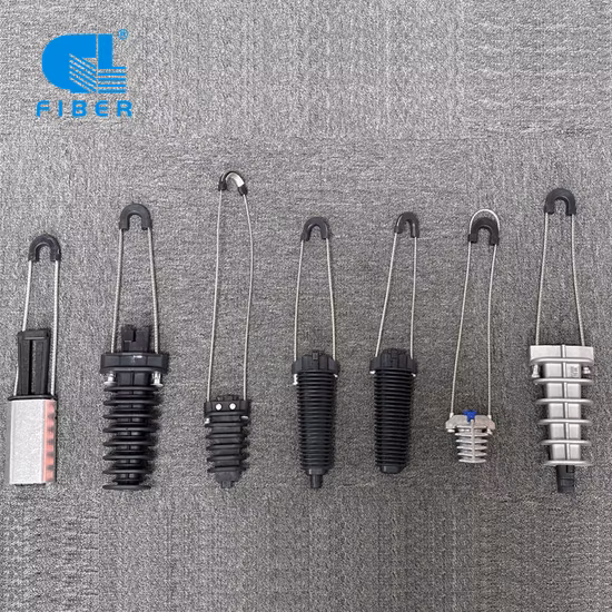 1.1A Plastic Material Insulated Cable Suspension Clamp for ADSS Cable